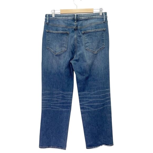 Driftwood Royce Straight Leg Jeans Size 31 Gemini Medium Wash High Rise Denim - Picture 3 of 13